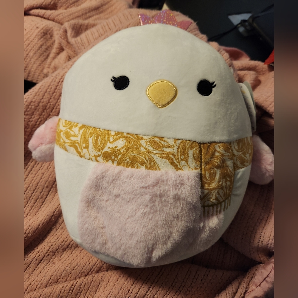 NWT Alyssa Christmas Swan 12 inch